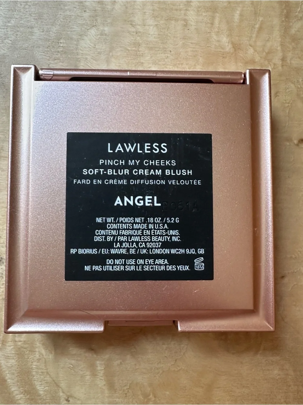 LAWLESS cream blush